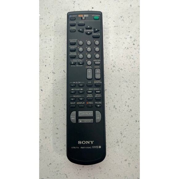 Sony Other - Sony RMT-V154C  Remote Control VTR TV VHS VCR - Tested Working